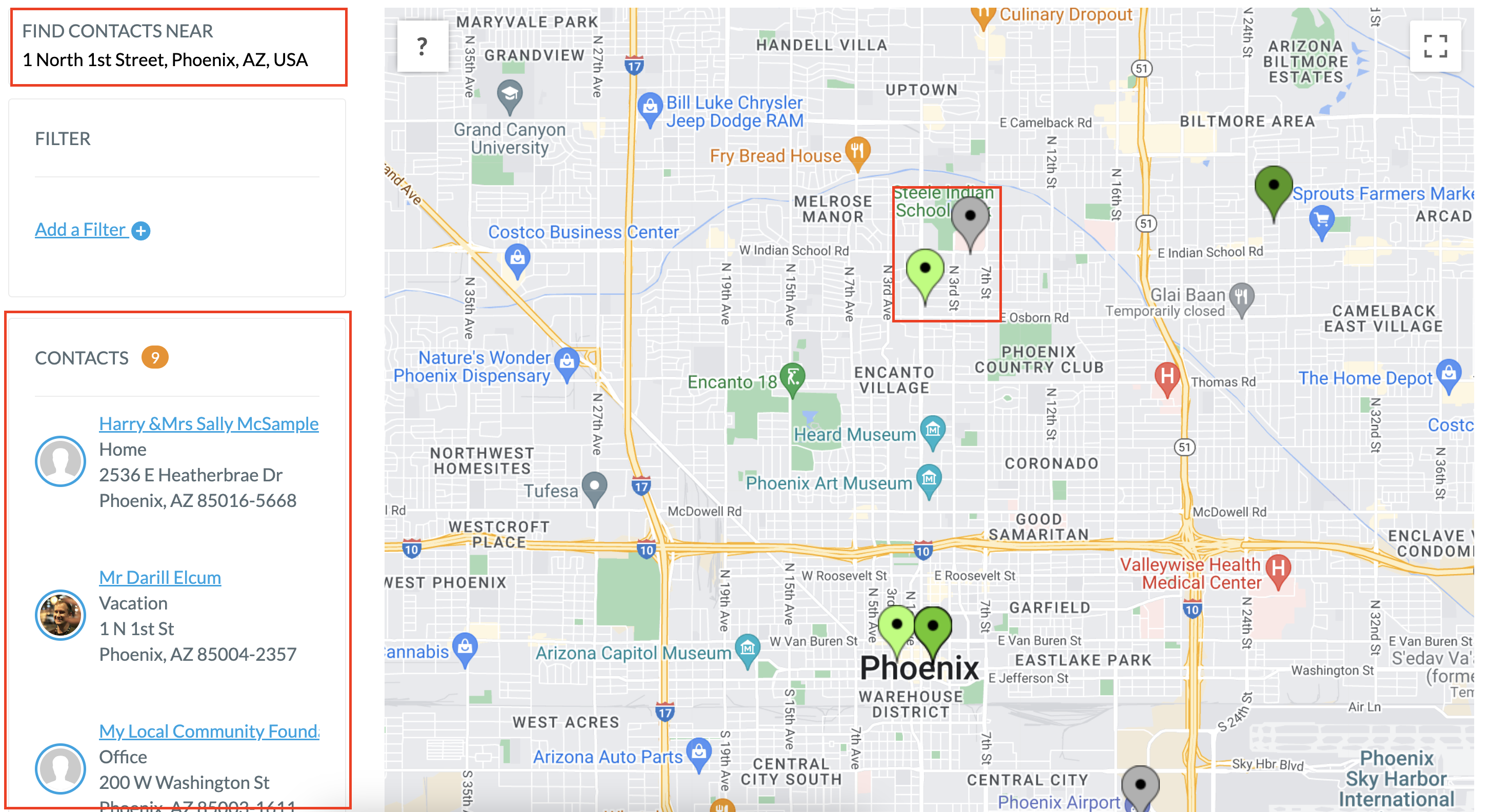 How Do I Use the Map Filter Feature? – Virtuous
