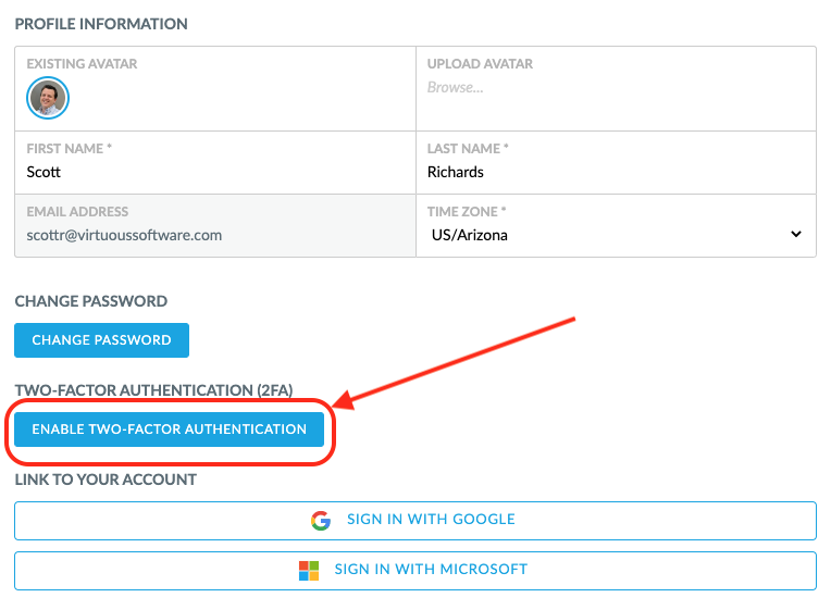 busycal two factor authentication