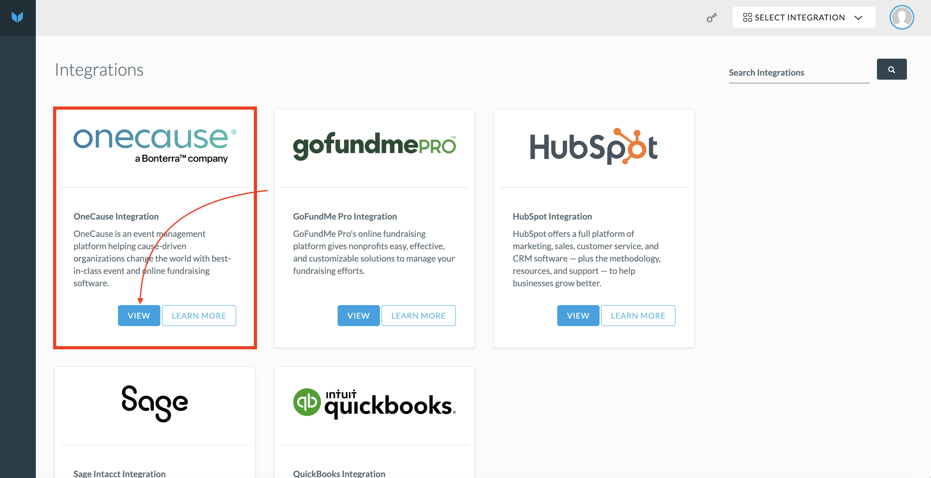 View OneCause Integration.png