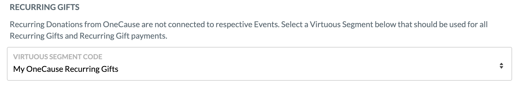 OneCause Recurring Gift Segment.png